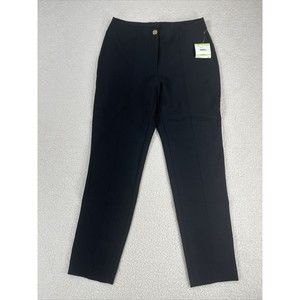NWT Anne Klein Women’s Size 4 Black High Rise Pants